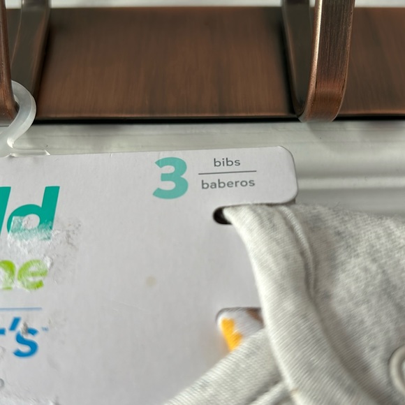 🎉3x HP🎊 🆕NWT Cute 3 Pack of Carter’s Bibs - Picture 5 of 5